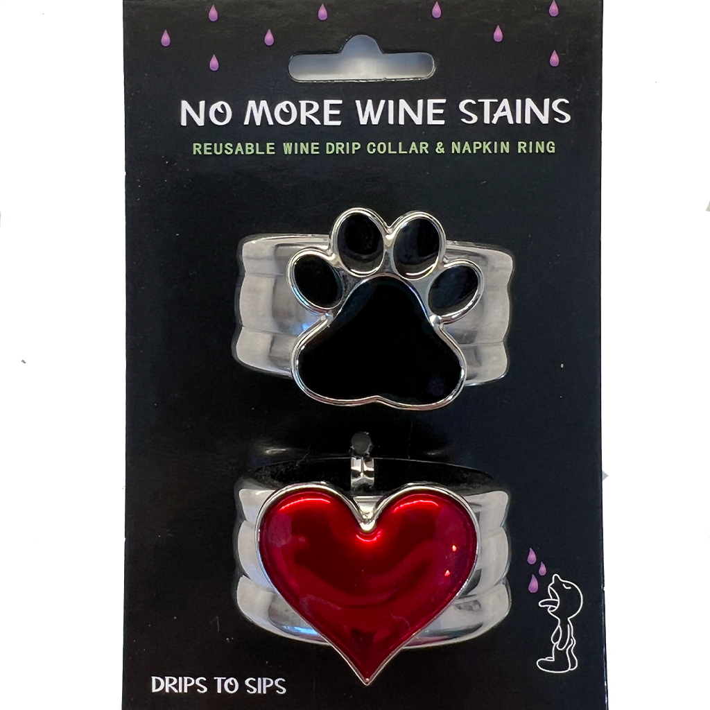 Animal Lovers Wine Drip Collar Set