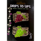 Red Grape Wine | Green & Red Grape Wine Drip Collars | Drips to Sips